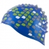 Orca Silicone Badekappe swim cap print schwarz 2015  DVA101